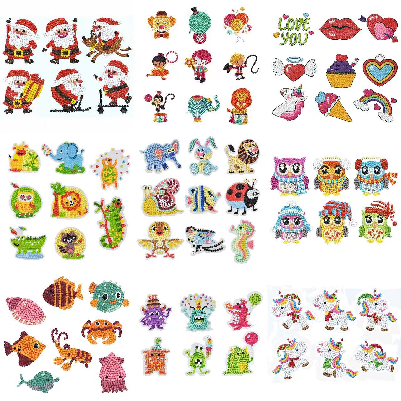 Resin Art Painting - 5D Diamond Painting Stickers Kits para