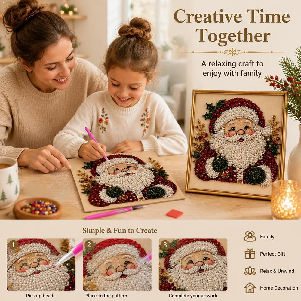 Resin Art Diy - Kit de Arte com Pérolas DIY