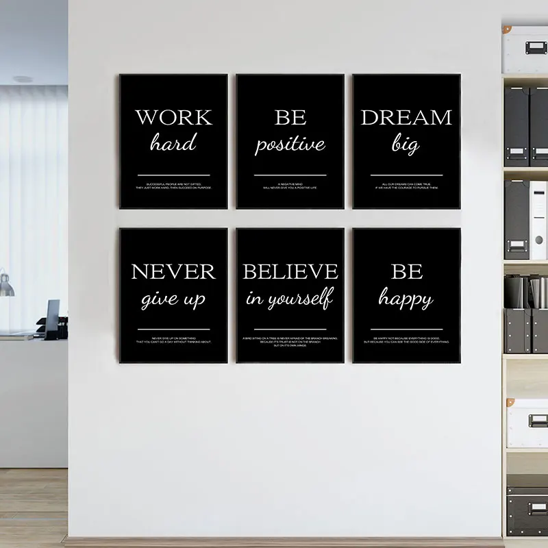 Resin Art And Deco - Quadros Decorativos Modernos com Citações Inspiradoras