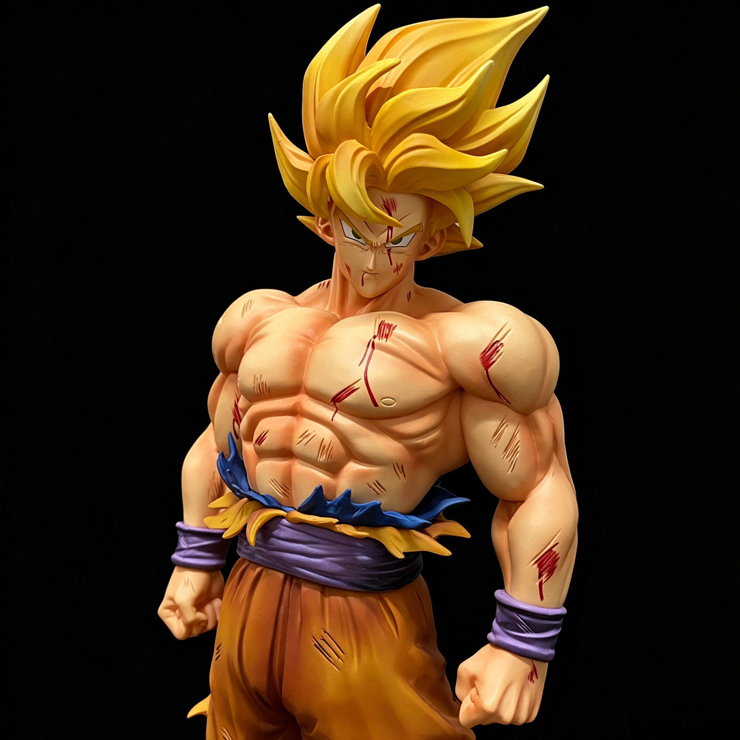 Resin Art Goku - Figura Colecionável do Goku Super Saiyan