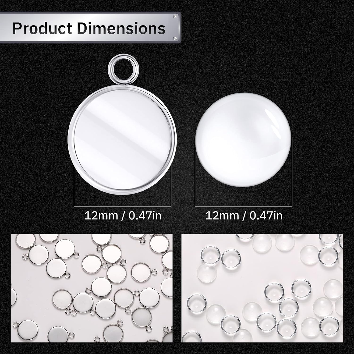 20 peças de aço inoxidável mol - Resin Art Diy avaliação e preço