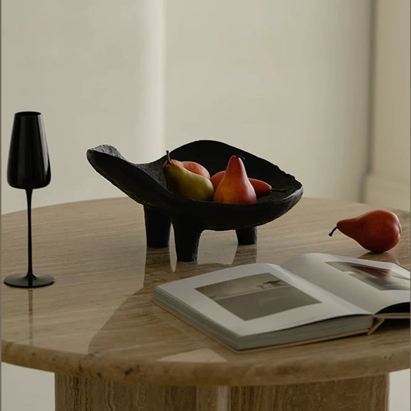 Prato de Frutas Preto em Resin - Resin Art Wooden Tray avaliação e preço