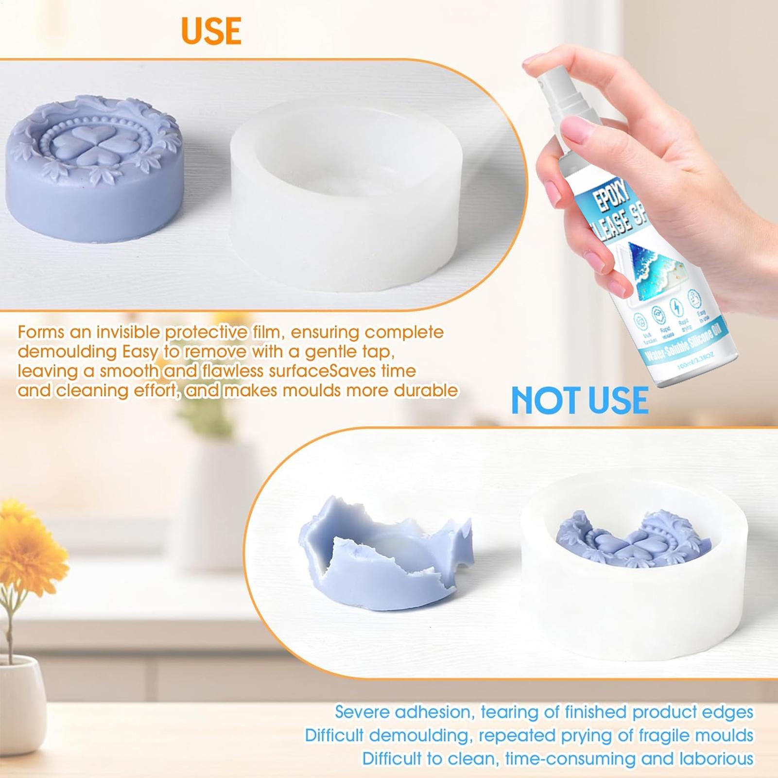 Spray Desmoldante de Silicone  - Resin Art Guide avaliação e preço
