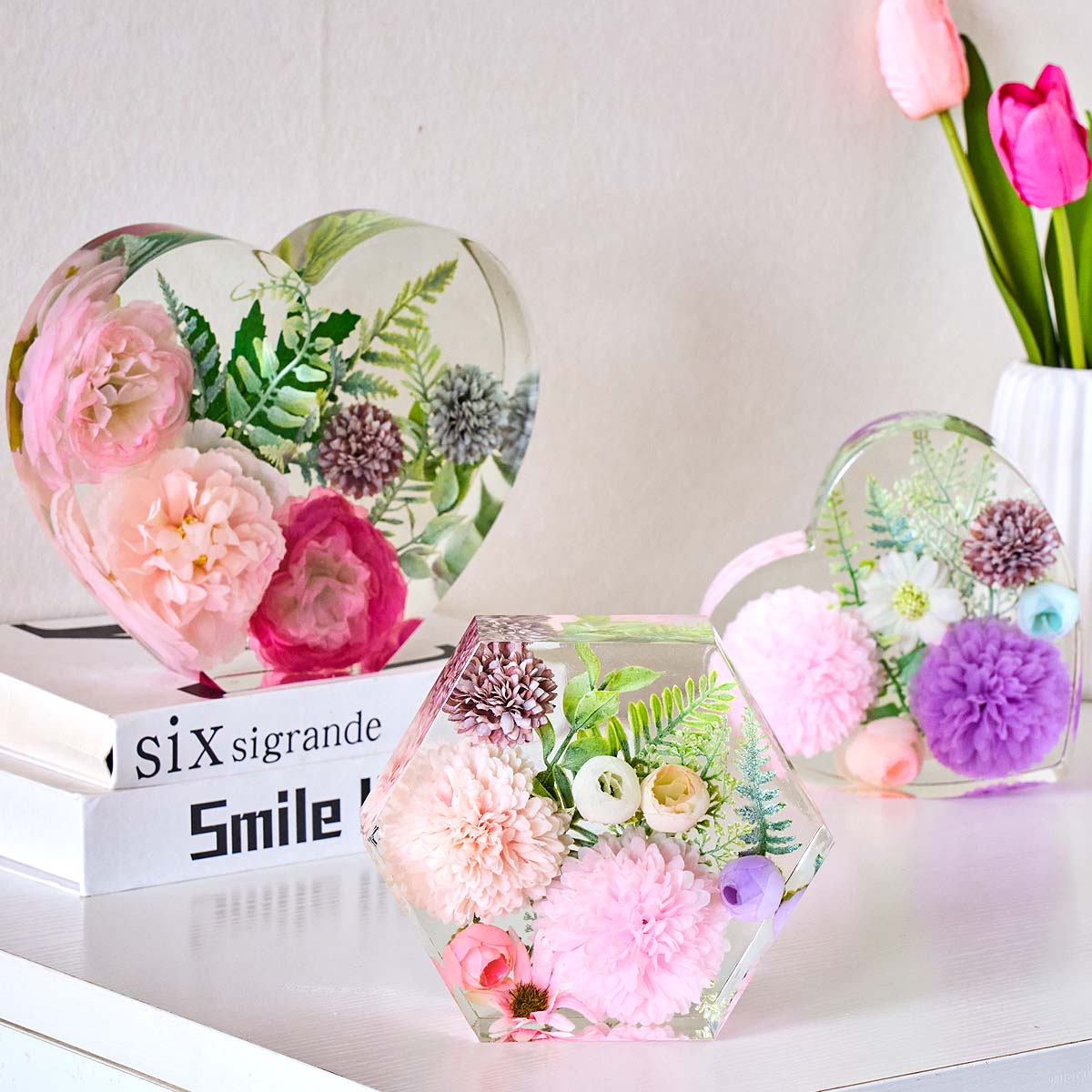 Molde de Silicone Grande em Fo - Resin Art Guide avaliação e preço