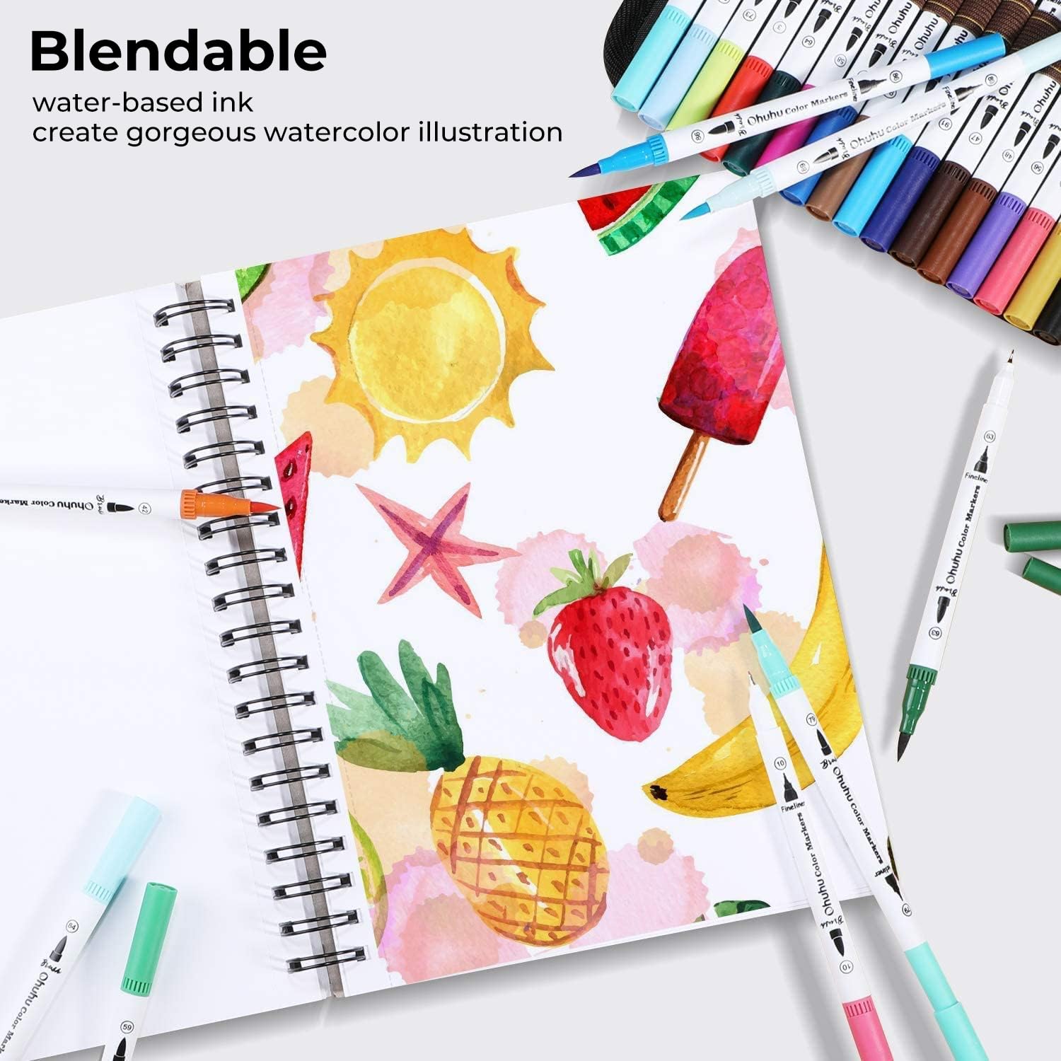 Ohuhu marcadores de arte ponta - Copic Marker Sketch avaliação e preço
