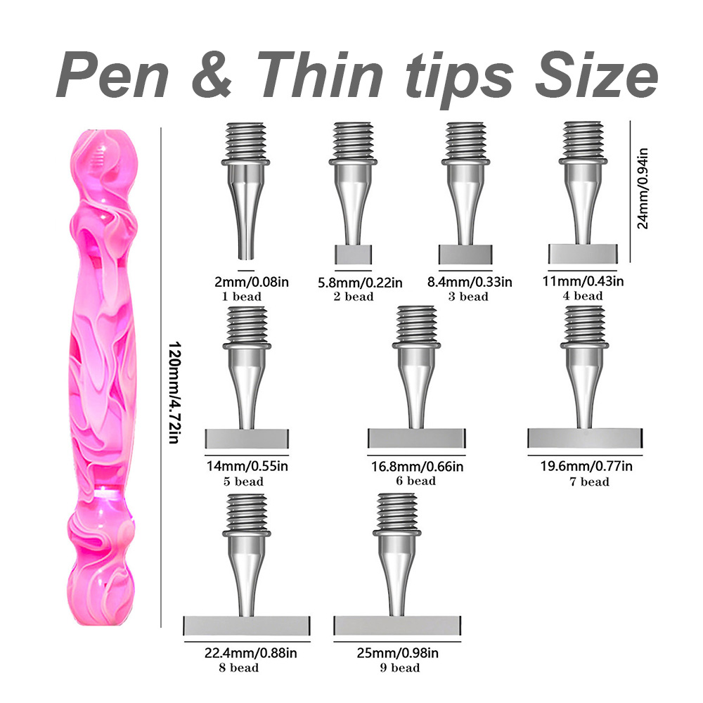 Caneta de Pintura Diamante 5D  - Resin Art Pen avaliação e preço