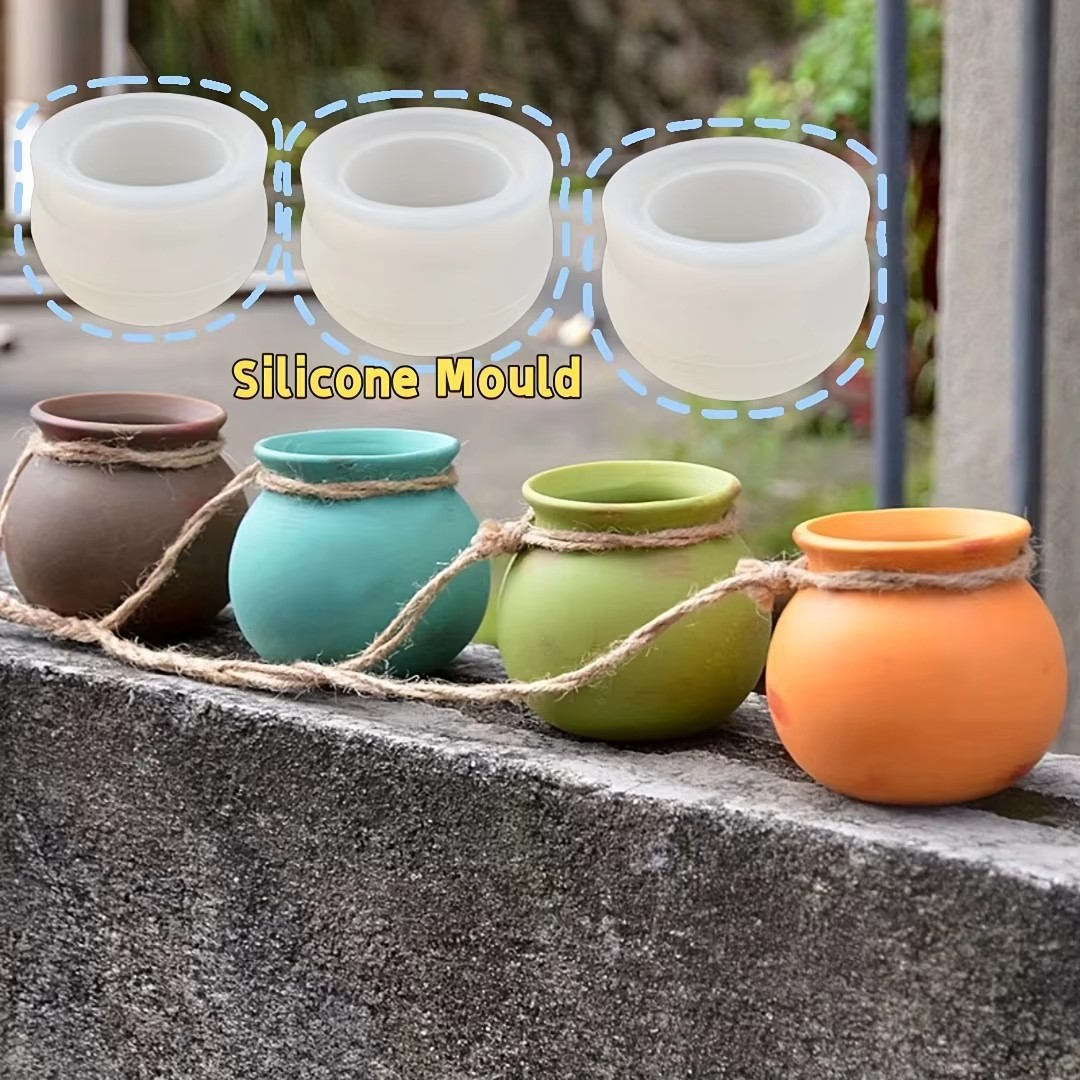 Moldes de Silicone para Vasos  - Resin Art Guide avaliação e preço