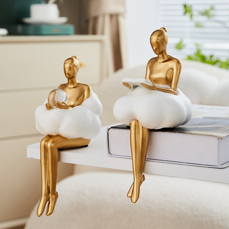 Estátua de Figura Abstrata de  - Resin Art Aesthetic avaliação e preço