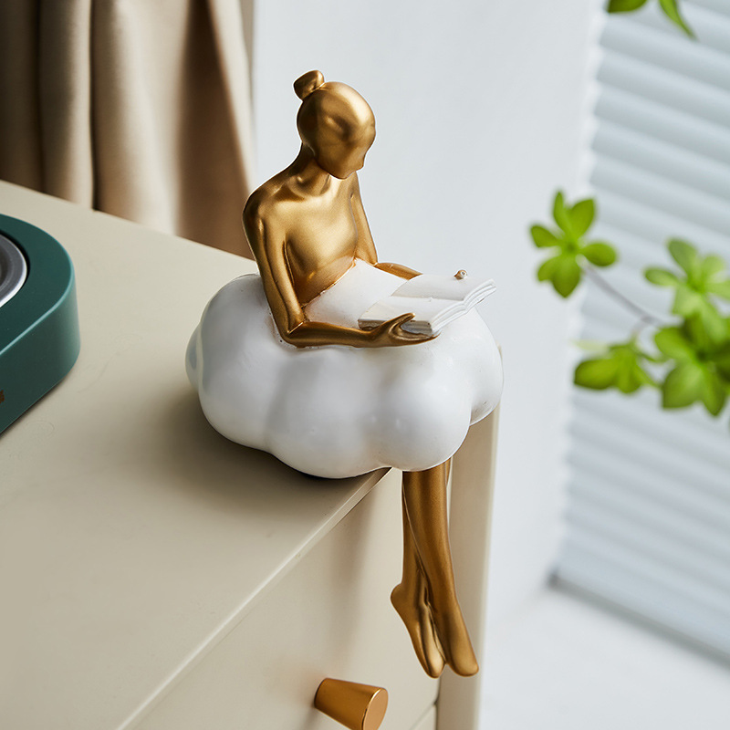 Estátua de Figura Abstrata de  - Resin Art Aesthetic avaliação e preço