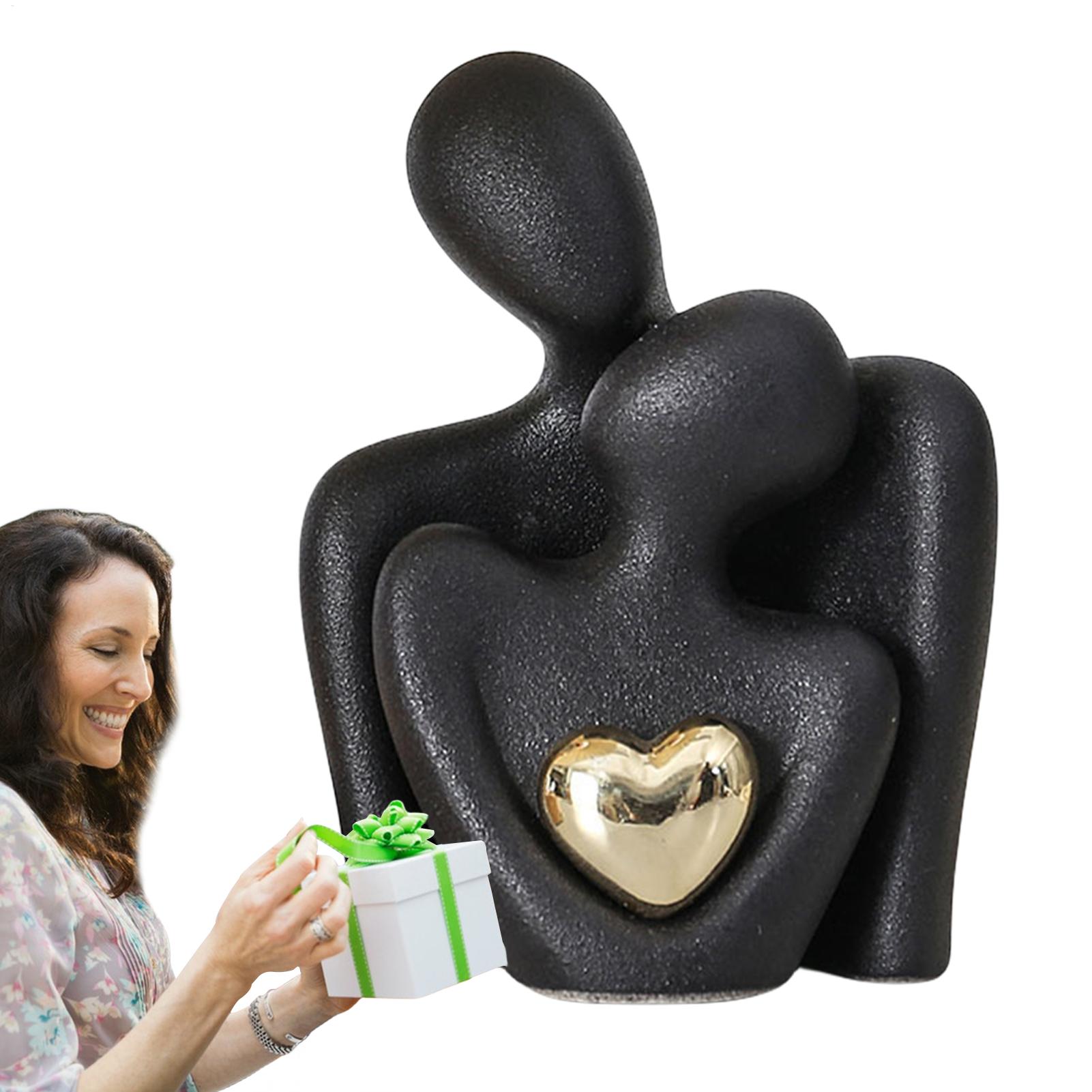 Estátua de Casal Abraçado em C - Resin Art Materials Wholesale avaliação e preço