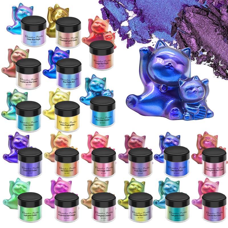 Magia Descolorido Pó Perolado, - Glitter Powder Resin avaliação e preço