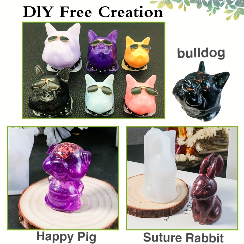Conjunto de 19 peças de moldes - Resin Art Guide avaliação e preço