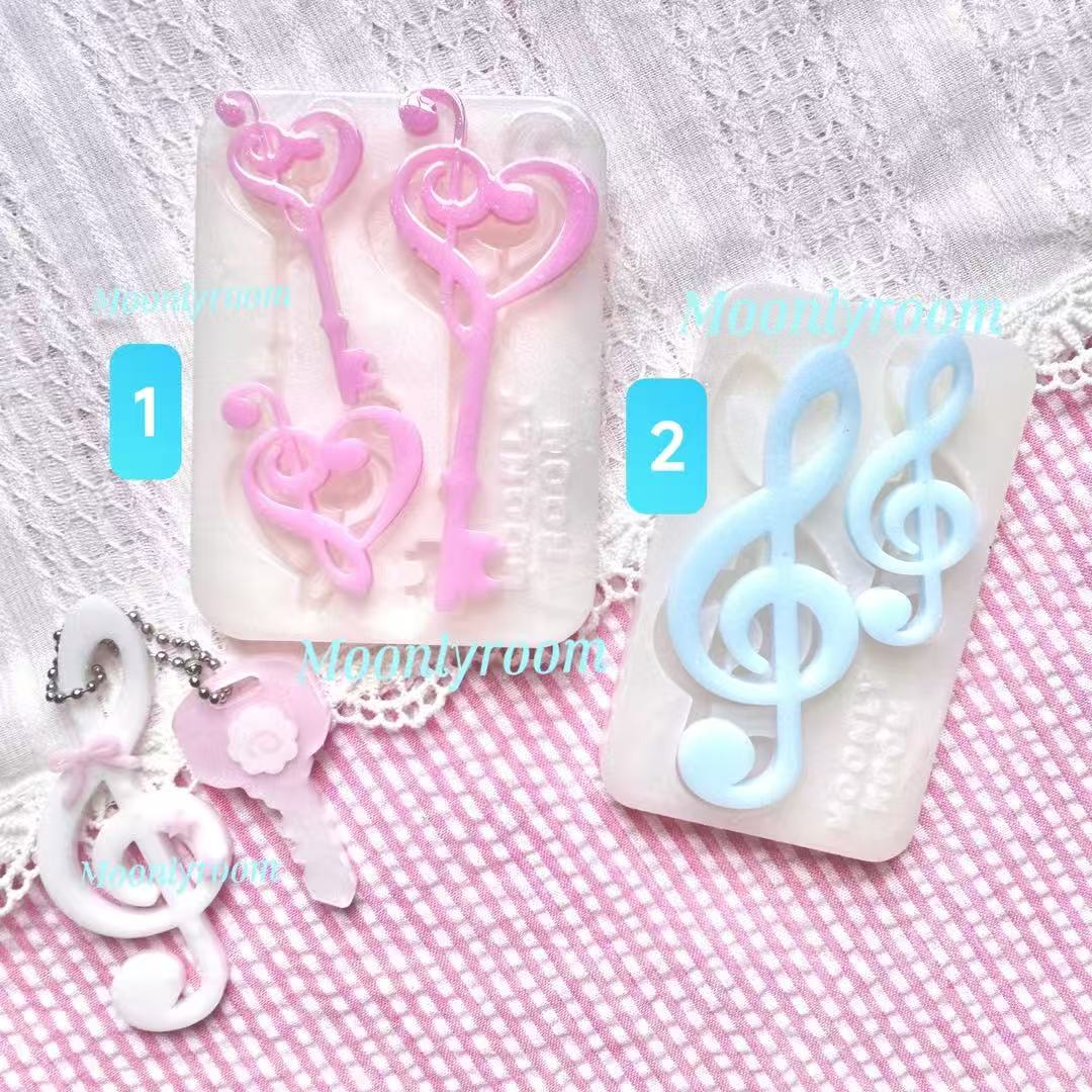 Nota musical acessórios molde  - Resin Art Guide avaliação e preço