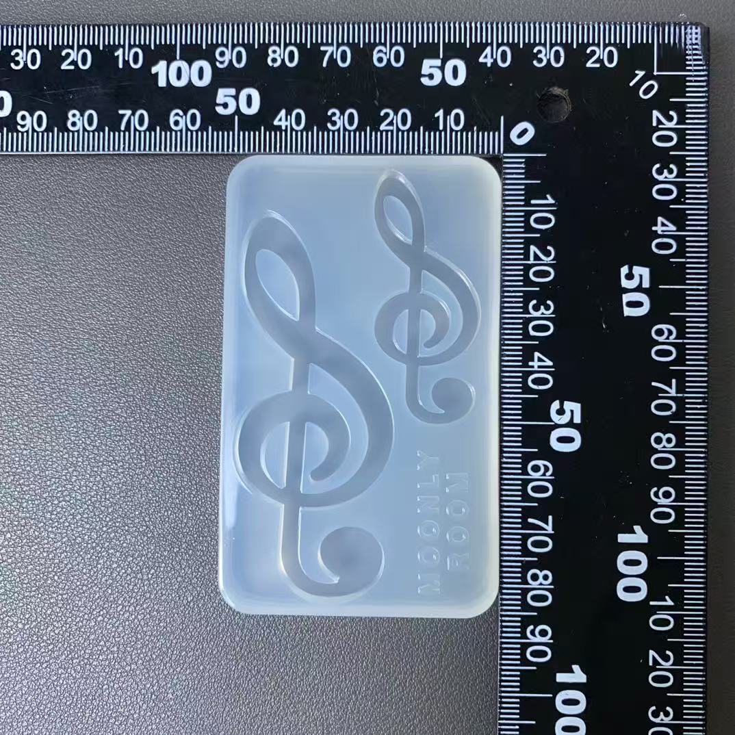 Nota musical acessórios molde  - Resin Art Guide avaliação e preço