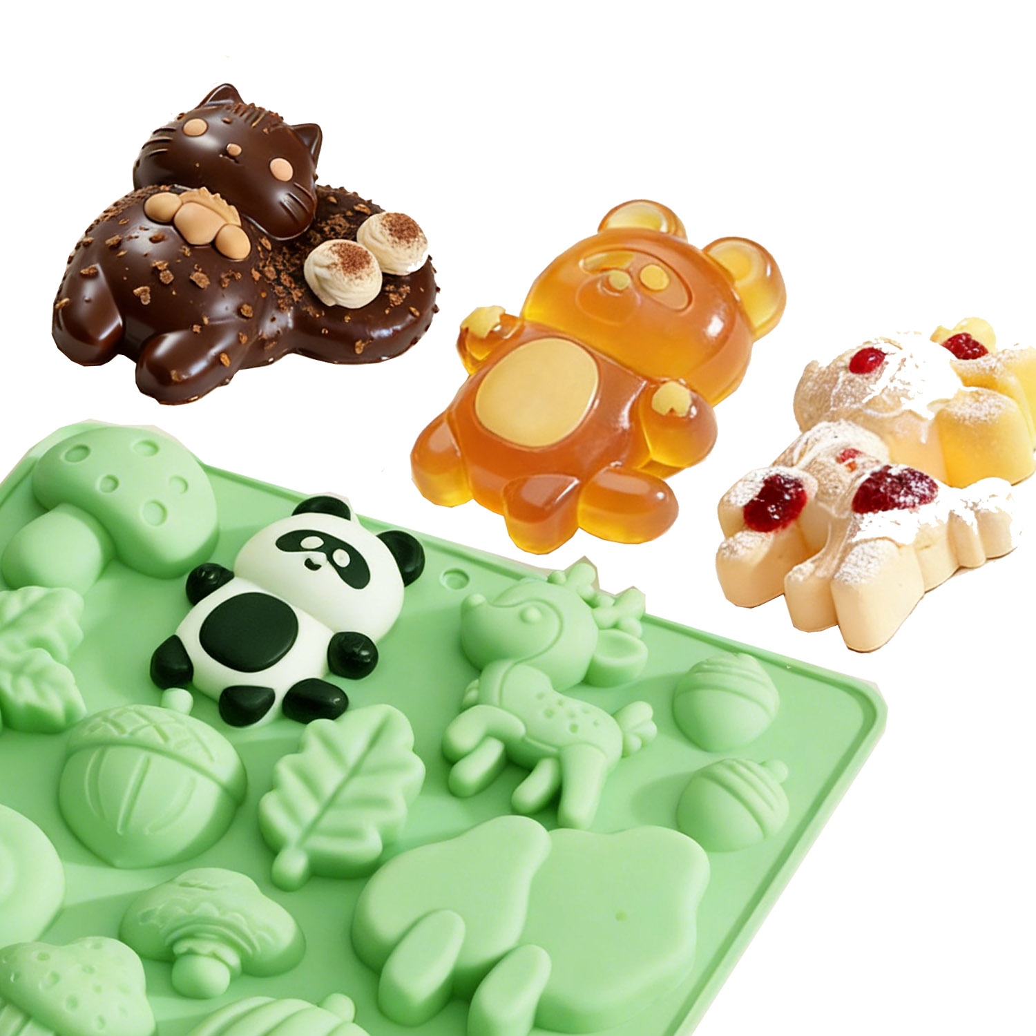 Forma de Silicone para Bolo em - Resin Art Guide avaliação e preço