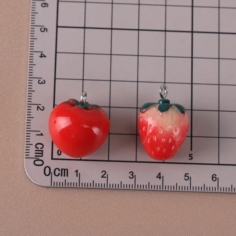 10 Peças de Pingentes de Fruta - Resin Art Diy avaliação e preço