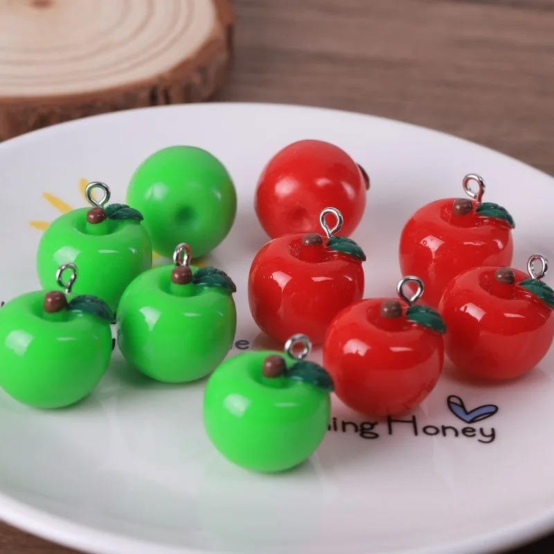 10 Peças de Pingentes de Fruta - Resin Art Diy avaliação e preço