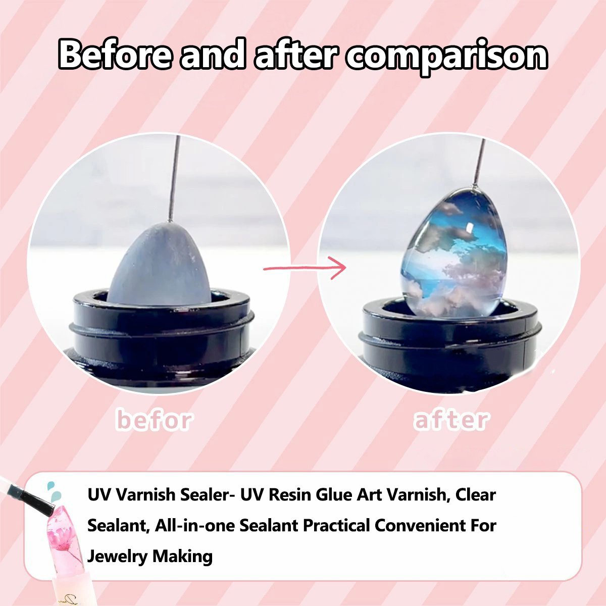Verniz de arte acrílica brilha - Resin Art Varnish avaliação e preço