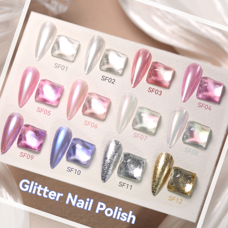 LILYCUTE 7ml 12 cores glitter  - Glitter Powder Resin avaliação e preço